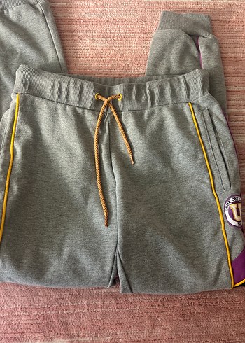 Gri Fermuarlı Erkek Eşofman Altı - Görsel 2