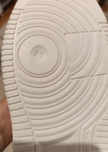 42,5 Beden Beyaz Puma Platform Spor Ayakkabı