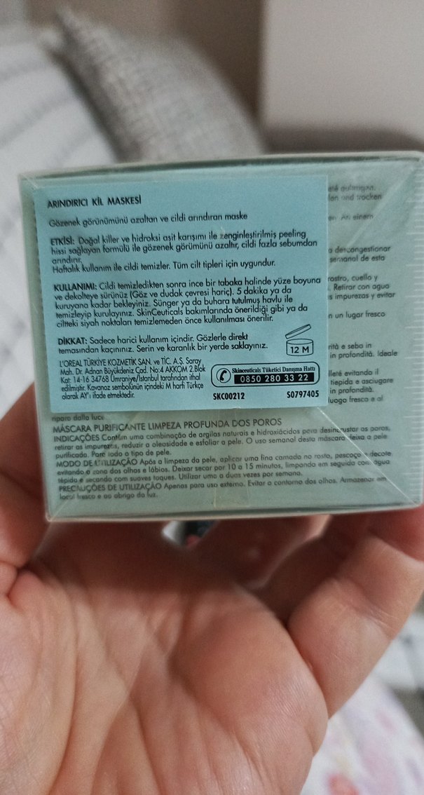 SkinCeuticals Clarifying Clay Masque 67g - Görsel 2