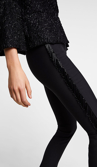 #zara #püsküllü #pantolon