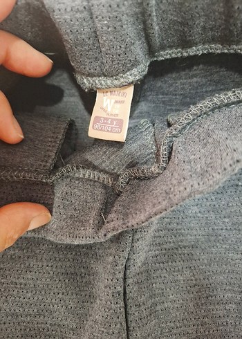 LC Waikiki Gri Düğmeli Erkek Çocuk Pantolon