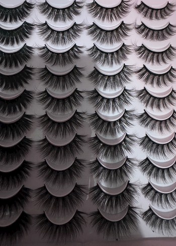 Siyah Sahte Kirpik Seti 3 Farklı Model - Görsel 4