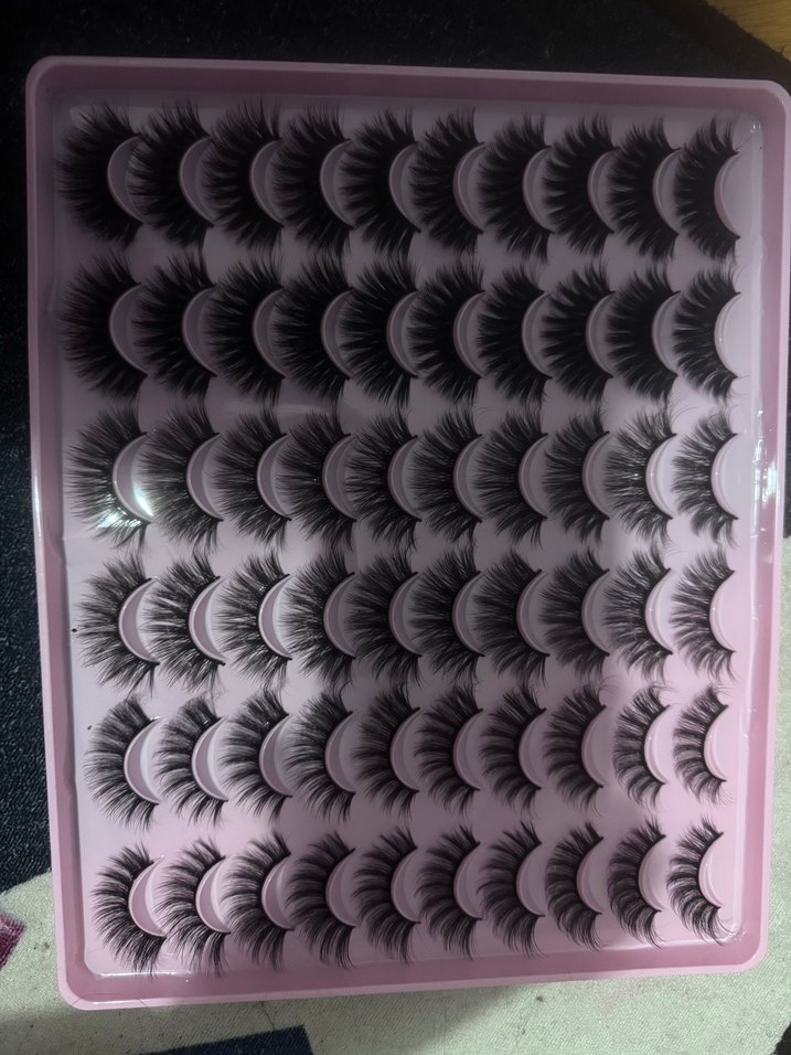 Yoğun Siyah Takma Kirpik Seti - Görsel 5