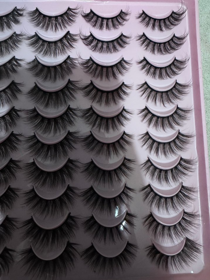 Yoğun Siyah Takma Kirpik Seti - Görsel 3