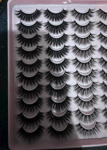 Siyah Takma Kirpik Seti 3 Farklı Model - Görsel 2