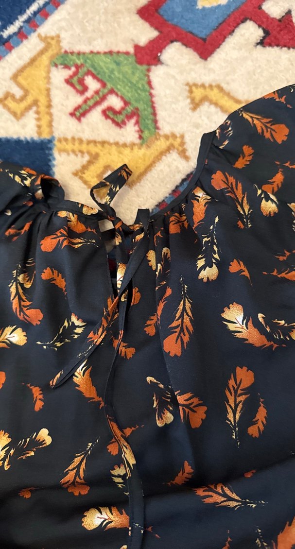 Kadın Bohem Renkli Desenli Uzun Elbise - Görsel 4