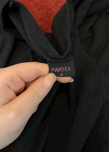 Siyah V Yaka Bohem tişört - Görsel 3