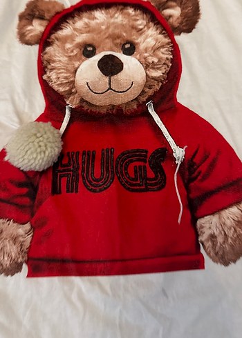 Kız Çocuk Beyaz Ayıcık Baskılı Tişört - Görsel 2