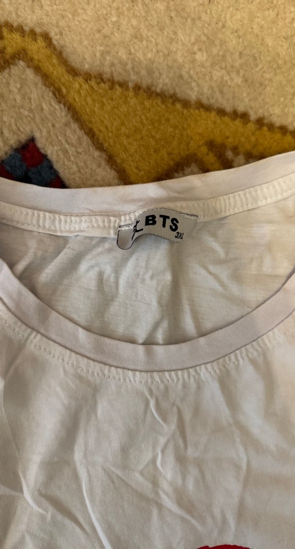 Kız Çocuk Beyaz Ayıcık Baskılı Tişört - Görsel 3