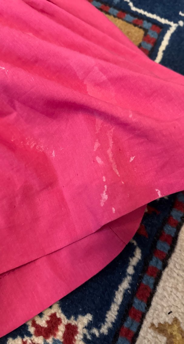 Pembe Uzun Kollu Fırfırlı Uzun Elbise - Görsel 2