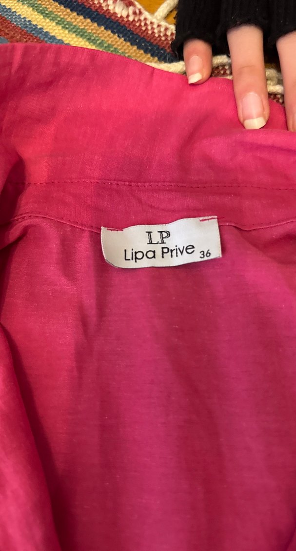 Pembe Uzun Kollu Fırfırlı Uzun Elbise - Görsel 4