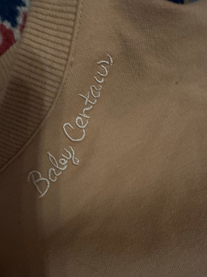 Bej Uzun Kollu Bohem Kız Elbisesi - Görsel 3