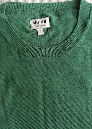 mustang denim Kadın Bisiklet Yaka İnce Triko - Görsel 8