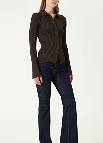 m Beden kahverengi Renk Rosa ribbed