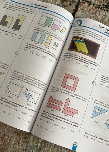 Beden Renk TYT AYT Geometri Soru Bankası Orijinal