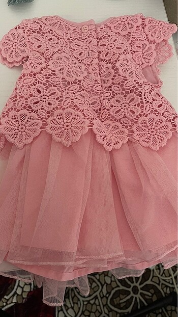 LC Waikiki Kız bebek elbisesi pembe renk