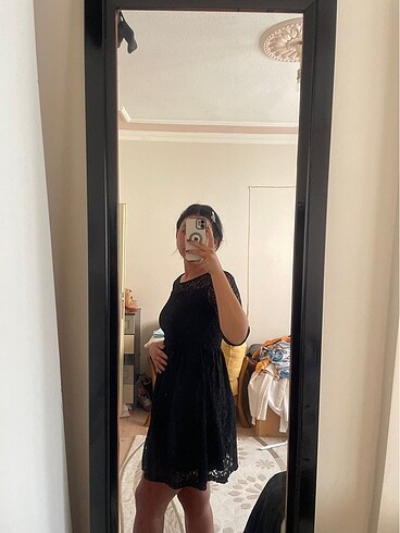 LC Waikiki Lcw siyah elbise