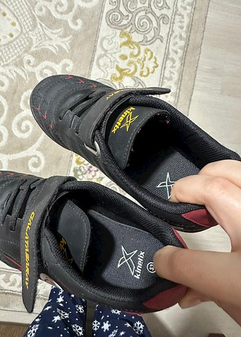 Kızaklı Erkek Çocuk Kırmızı Spor Ayakkabı - Görsel 2