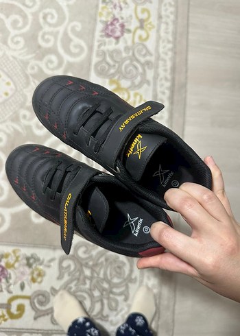 Kızaklı Erkek Çocuk Kırmızı Spor Ayakkabı - Görsel 3