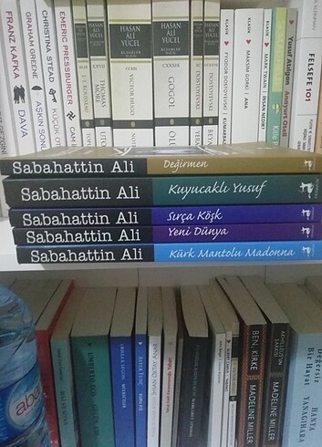  Beden Sabahattin Ali - Kürk Mantolu Madonna, Kuyucaklı Yusuf, Sırça Kö