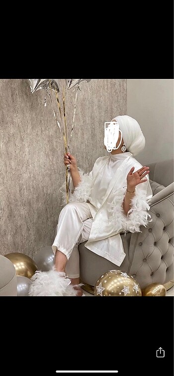 l Beden beyaz Renk Bride sabahlık