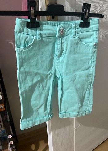 Turkuaz Kız Çocuk Denim Pantolon