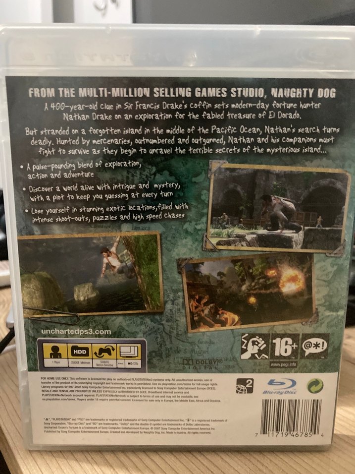 Uncharted: Drake's Fortune PS3 Oyunu - Görsel 2