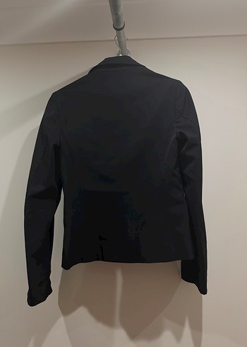 Siyah Düğmeli Kadın Ofis Blazeri - Görsel 3