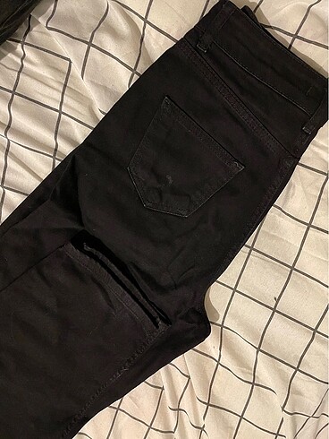 36 Beden Yırtık baggy jean