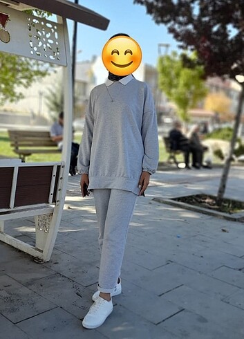 Zara Gri İkili Takım 