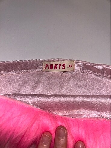 Diğer tüylü crop pembe