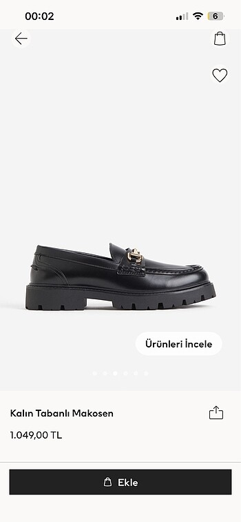 H&M Loafer ayakkabı
