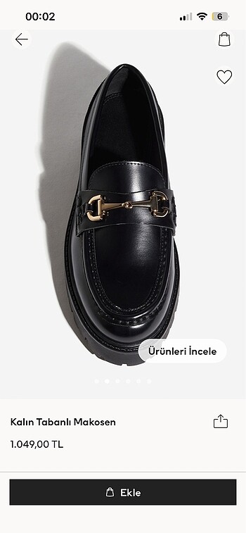 39 Beden Loafer ayakkabı