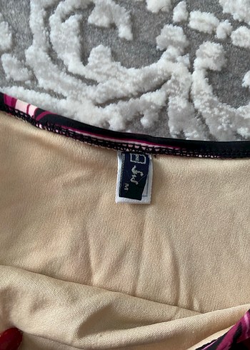 Pembe Siyah Mini Bağlamalı Bikini Altı - Görsel 3