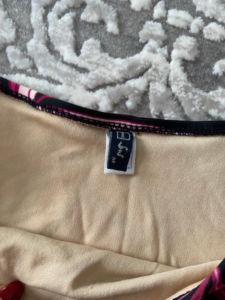 Pembe Siyah Mini Bağlamalı Bikini Altı - Görsel 3