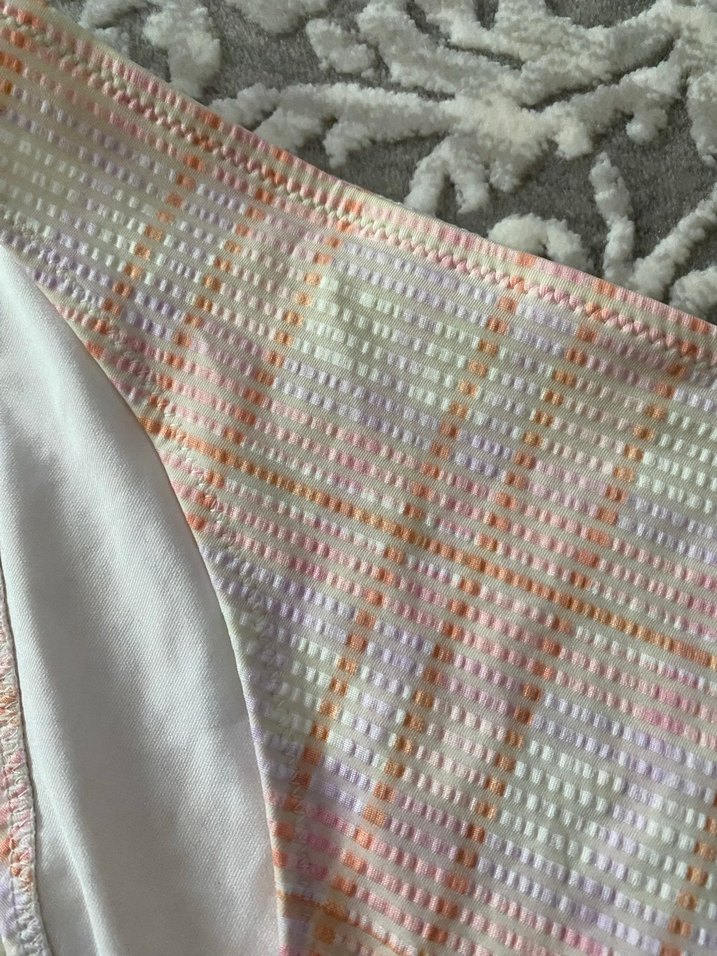 Ekoseli bikini alt. - Görsel 2