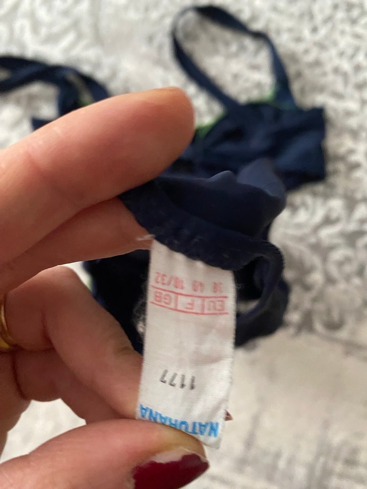 Nakışlı Lacivert Kadın Bikini Takımı - Görsel 5