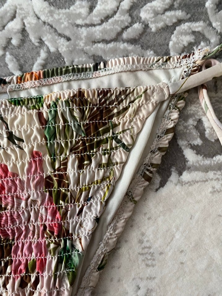 Nakışlı Çok Renkli Bohem Bikini Altı - Görsel 2