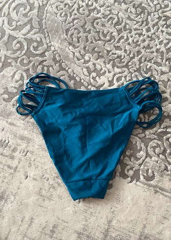 Mavi Strappy Bikini Altı - Görsel 3