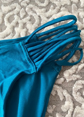 Mavi Strappy Bikini Altı - Görsel 2