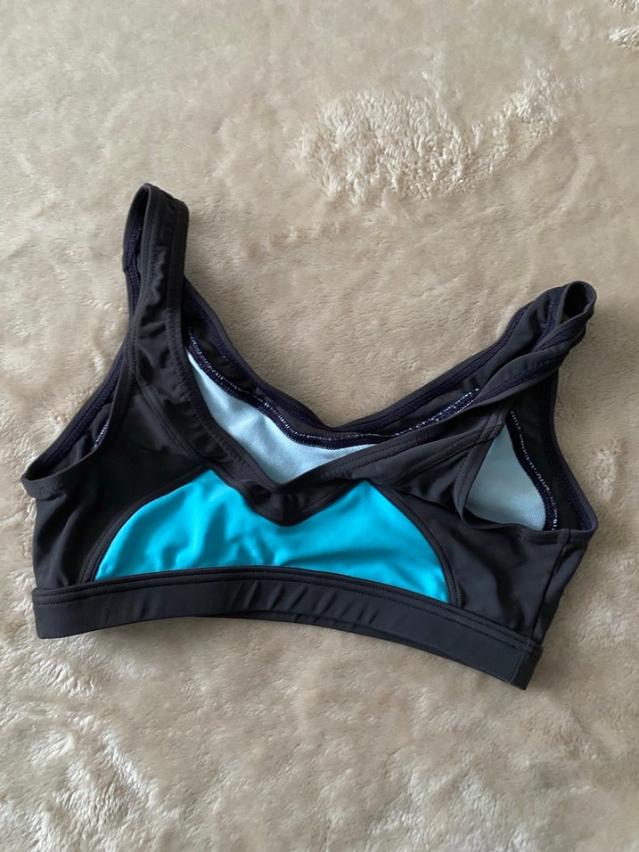 Adidas Mavi Sporcu Sütyeni - Görsel 3