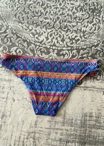 Desenli renkli bikini alt. - Görsel 3