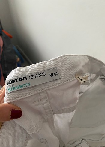 Gri Kadın Boyfriend Pantolon Midi Boy - Görsel 2