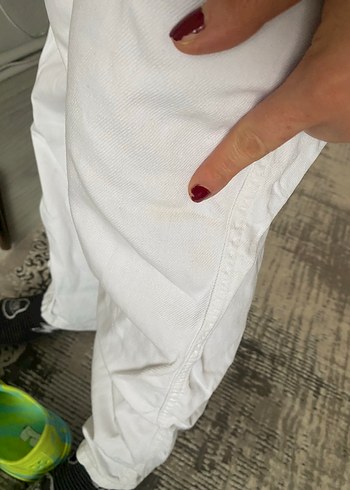 Gri Kadın Boyfriend Pantolon Midi Boy - Görsel 4