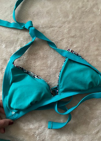 Bohem Renkli Bağcıklı Bikini Üstü - Görsel 3