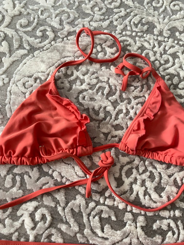 Kırmızı İpli Kadın Bikini Takımı - Görsel 3