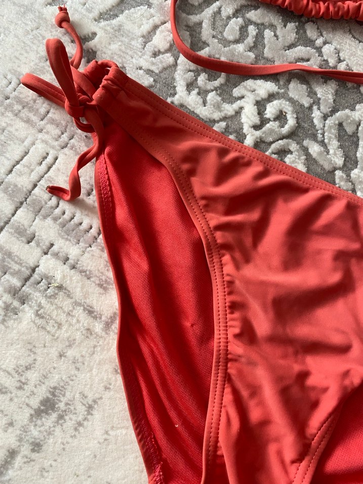 Kırmızı İpli Kadın Bikini Takımı - Görsel 2