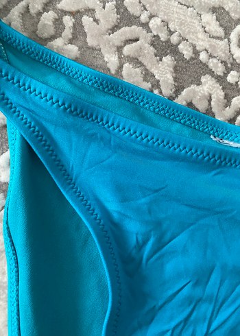 Mavi Bağcıklı Kadın Bikini Altı - Görsel 2