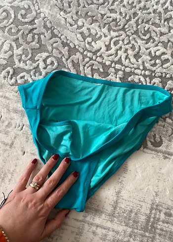 Parlak Turkuaz Kadın Bikini Altı - Görsel 2