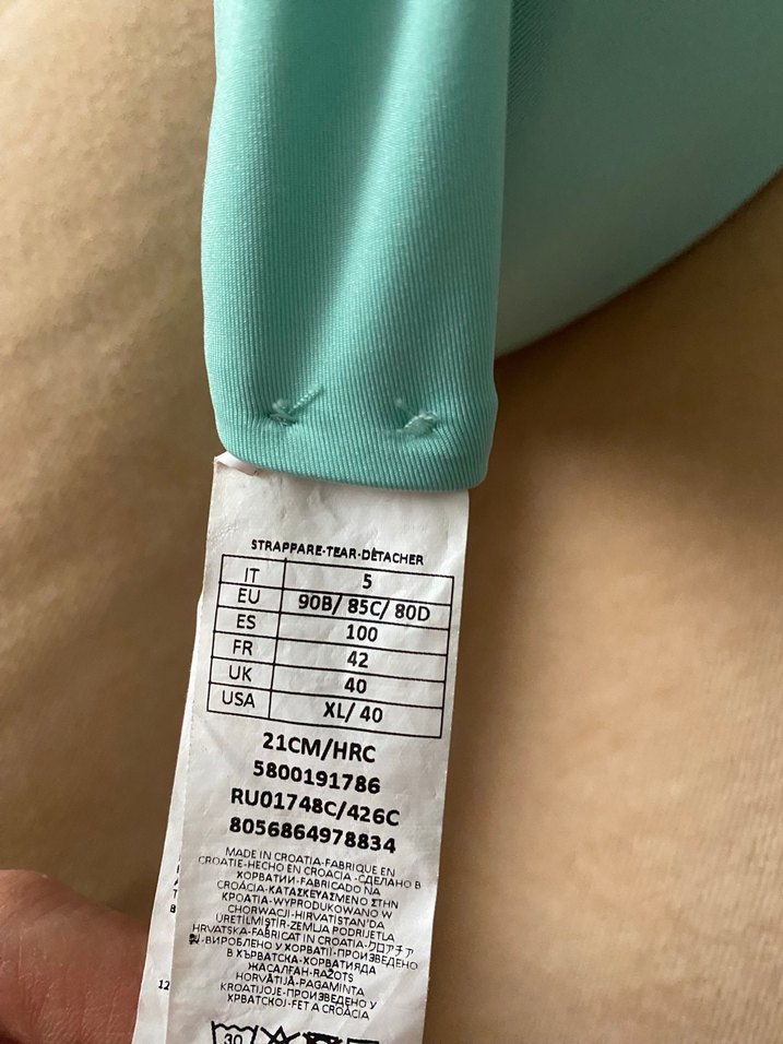 Turkuaz Midi Sütyen - Görsel 5